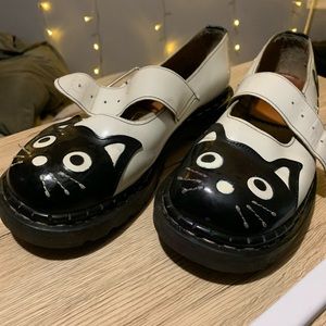 Used TUK black cat Maryjane